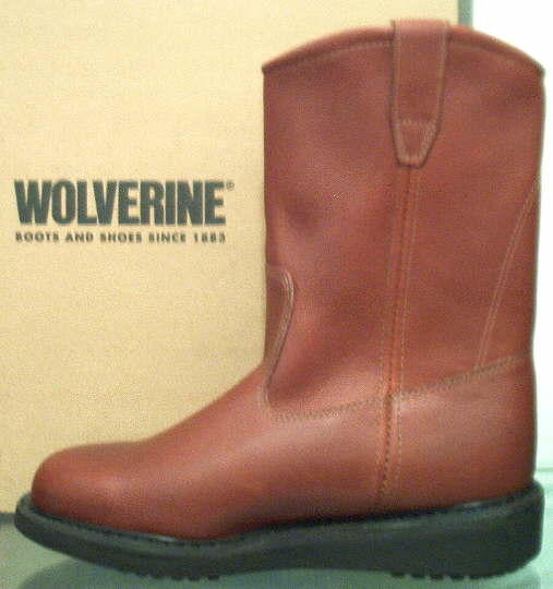 wolverine durashock wedge heel boots
